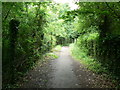 Footpath behind Longbridge Road in Bramley