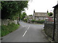 Great Longstone - Moor Road junction with Main Street in DE45 1NY
