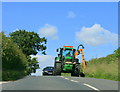 2008 : Verge cutting on Cat's Hill in BA15 2SE