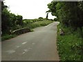 Bridge over a stream on the road east from Lamphey in SA71 5NW