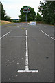Unusual Basketball Court Markings in NG10 2FR