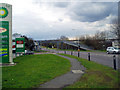Footbridge over Edgington Way, Ruxley, Kent in DA14 5DA
