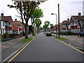 Looking east from outside 149 Old Farm Avenue, Sidcup in DA15 7LB