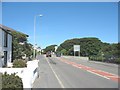 Approaching the Cytir Road junction on the A5 in Holyhead Community