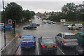 Wet Day at Henlys Corner in NW11 6AH