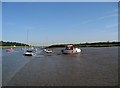 River Deben at low tide in IP12 1BP