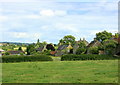 2008 : Backs of cottages at Purlpit in SN12 8HH