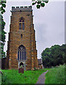 The tower, St John the Baptist C. of E. in Yarburgh