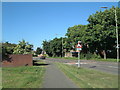Pathway along the Woodlands Road (1) in B77 4DS
