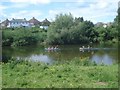Canoes on the Wye at Putson in HR2 6FB