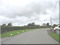 A sweeping curve south of Bryn-garth farm in LL71 8DU