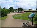 Car park for the board walk at Barton Broad in NR12 8BL