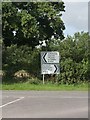 Road signs in rural Essex in CO16 0BE