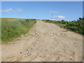 Access road to Wark farm in AB33 8LJ
