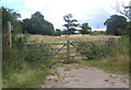 Gateway and footpath, Mendlesham Green in Mendlesham Green