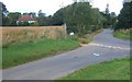 Lane junction west of Mendlesham in IP14 5SZ