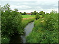 River Ise looking upstream in NN8 4BB