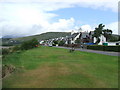 Windswept front at Ullapool in IV26 2TD
