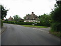 View along Maytham Road as it enters Rolvenden Layne in Rolvenden Layne