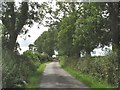 Road past Bodowyr-isaf Farm in LL60 6LP