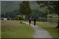Lakeside path to Glenridding pier in CA11 0PY
