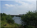 The New A1 Bridge over the River Aire in WF11 9NZ