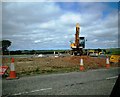 Heartlands roadworks in EH47 0BP