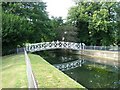 Footbridge in Acacia Hall gardens in DA1 1RX