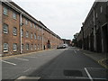 Looking eastwards along Anchor Lane in PO12 1FX