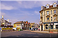 Junction of Station Road and Friern Barnet Road, London N11 in N11 1TB