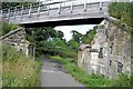 Footbridge over Dryden Farm road in EH18 1JZ