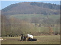 Farmland at the foot of Wapley Hill in HR6 9LL