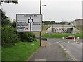 Bridges and roundabout on the B701 in City of Edinburgh