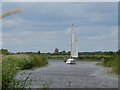 Sailing on Martham Broad in NR29 4DJ