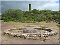 Remains of mine workings on Polkerris Moor in TR13 0ET