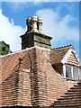 Roof detail on gatehouse, St Mary's School in SP7 8BX