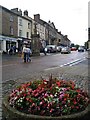 Market Street Alnwick after the rain in NE66 1NE
