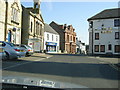 Dalry village centre, A737 just ahead. in Dalry
