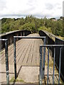 Footbridge across the Calder in WF4 5LD