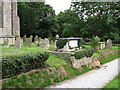St Margaret's church - churchyard in NR13 6BH