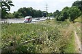 Footpath alongside the M4 in RG7 5EE