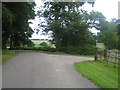 Private road and footpath near Fonthill House in SP3 5SB