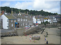 Mousehole from the harbour wall in TR19 6SY