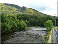 Confluence of the Twrch with the Tawe in SA9 2JL