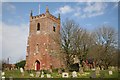 St.Peter's church tower in LN12 2PH