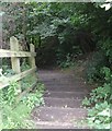 Footpath to Slaithwaite Spa Park - Manchester Road in HD7 5JY