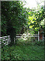 Gated entrance to Pond Plantation in NR13 5DL