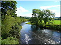 River Usk, downstream from Aber-bran Bridge in LD3 9NH