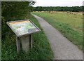 Information board along the Ashby Canal in Dadlington & Sutton Cheney