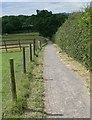 Footpath to Shenton Station in CV13 0AB